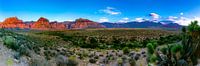 Wide panaroma of Red Rock Canyon - Las Vegas by Remco Bosshard thumbnail