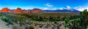 Large panorama Red Rock Canyon - Las Vegas sur Remco Bosshard