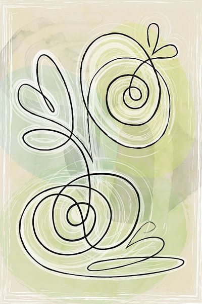 oneliner fleur2 par Joan Engels