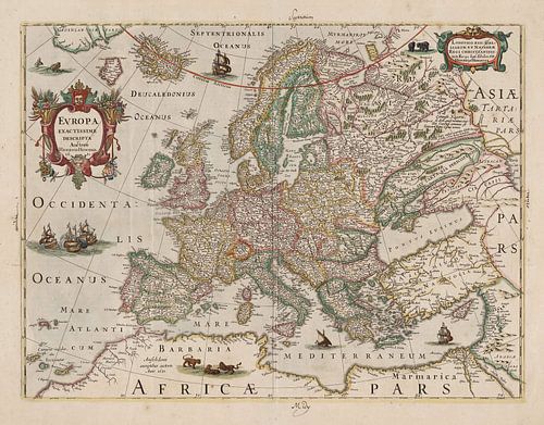 Europa exactissime descripta