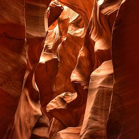 Antelope Canyon in Arizona, West-Amerika (USA) van Bart Schmitz