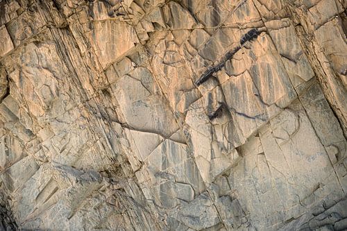 Schroffe Felswand im Himalaya