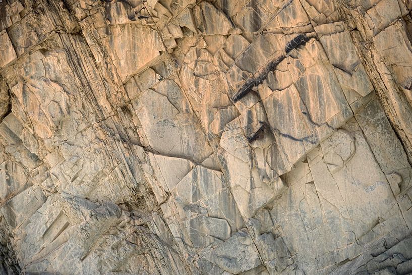 Ruige rotswand  in de Himalaya van Affect Fotografie