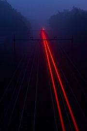 Traces de lumière dans la nuit