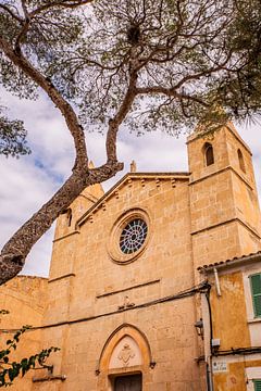 Kirche Portocolom 1 - Mallorca von Deborah de Meijer