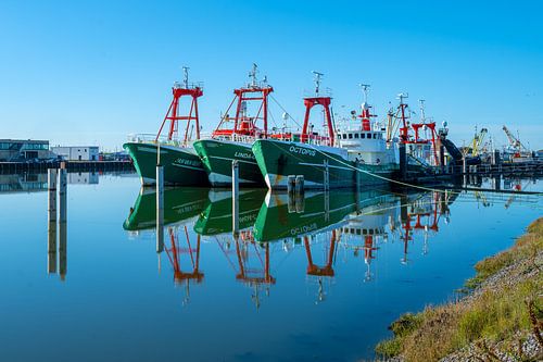 Standby Safety Vessel-schepen "Jan van Gent", "Linda-C" en "Octopus" in Lauwersoog
