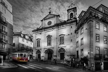 Igreja de Santa Maria Madalena, Lissabon van Jens Korte