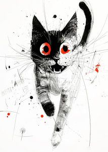 Drawing cat animal art 8 #cat