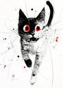 Drawing cat animal art 8 #cat by JBJart Justyna Jaszke thumbnail