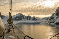 Zicht op Spitsbergen