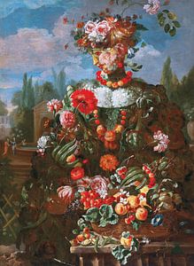 Lo Spadino, anthropomorphe Allegorie des Frühlings - Teil des Quadriptychons