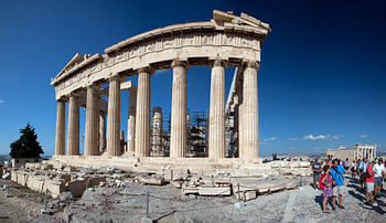  The Parthenon on the Acropolis