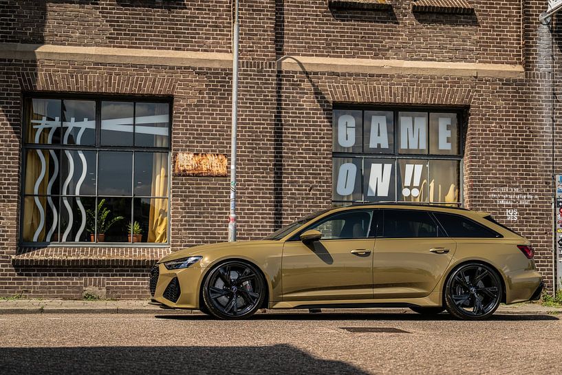Audi RS6 Taktik Grün van Bas Fransen