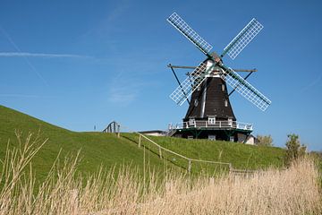 Windmühle, Pellworm, Nordfriesland, Deutschland von Alexander Ludwig