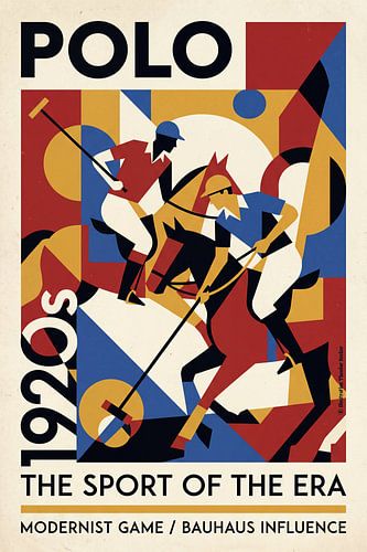 Polo Bauhaus Style 1920 von Theodor Decker