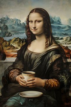 Koffiepauze in het Louvre van Skyfall