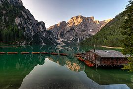 Lago di Braies in Italy by Michael Bollen