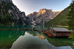 Pragser Wildsee in Italien von Michael Bollen