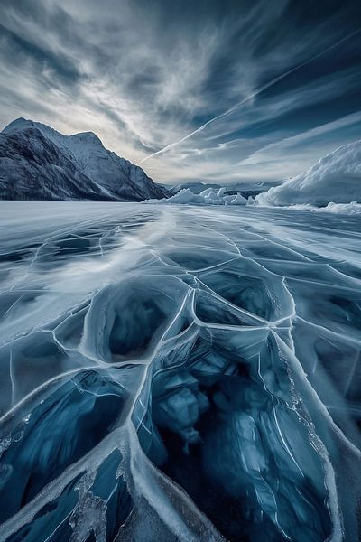 Landschaft im Winter von fernlichtsicht