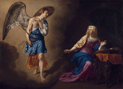 Adriaen van de Velde, De verkondiging aan Maria, 1667