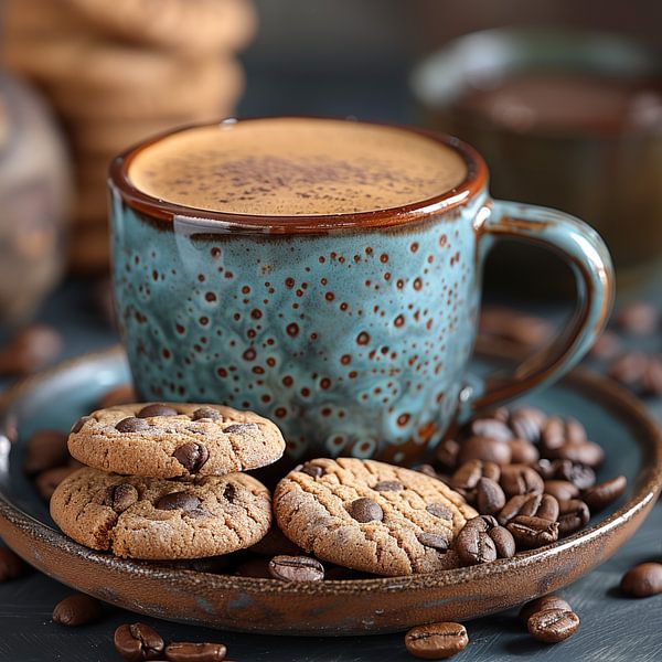 Eine Tasse Kaffee von Schwarzer Kaffee