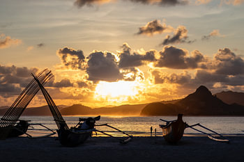 Golden hour on Fisher’s Beach