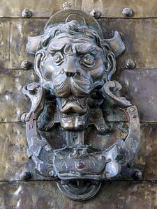 Porte de la cathédrale de Mesquita à Cordoue