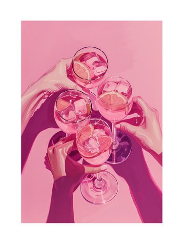 Meidenavond met cocktails