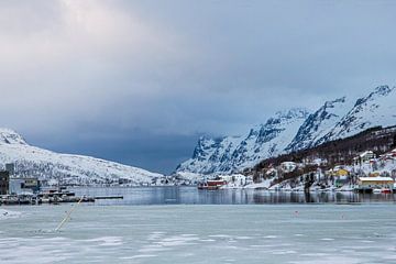 Winter wonderland Tromso Noorwegen van PhotoJoy
