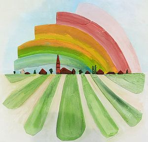 Landschap West Friesland Horizon Weiland