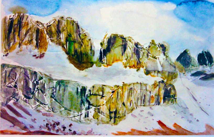 dolomites by M.A. Ziehr