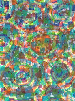 Circles And Squares under Clouds 