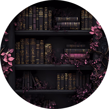 Zwart paarse boekself