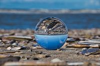 Lensbal op het strand van Zandvoort