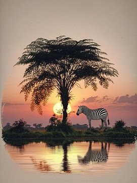 Savane africaine sur PixelPrestige