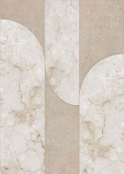 TW Living -  Abstract art HELLA marble van TW living