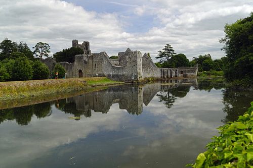 Desmond Castle ligt aan de rand van het dorp Adare