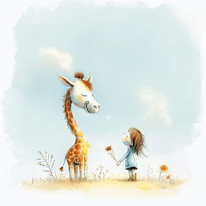 Das Mädchen und die Giraffe - 4 | Kinderzimmer