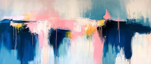 Abstracte kleurenexplosie - Harmonisch