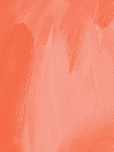 Une œuvre abstraite aux tons pastel, empreinte d'un expressionnisme moderne joyeux et plein de vie