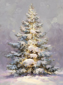 Snowy Christmas Tree