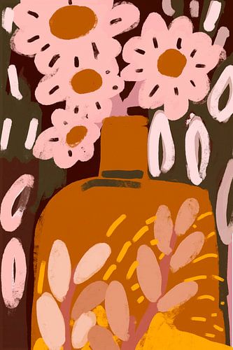 Impressions florales pastel No 5