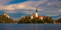 Le lac de Bled en Slovénie par Adelheid Smitt Aperçu
