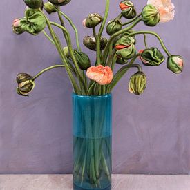Still life of special tulips by Lotte de Graaf