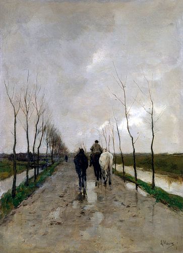 Hollandse weg, Anton Mauve