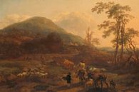 De Drie Droven, Nicolaes Berchem van Meesterlijcke Meesters thumbnail