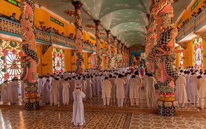Vietnam: Cao Đài tempel (Tây Ninh)