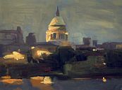 St Paul's at night by Nop Briex thumbnail