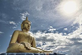 Statue eines Buddha von Atelier Liesjes
