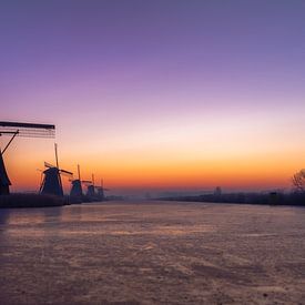 Kinderdijk Sunrise by Marcel Samson